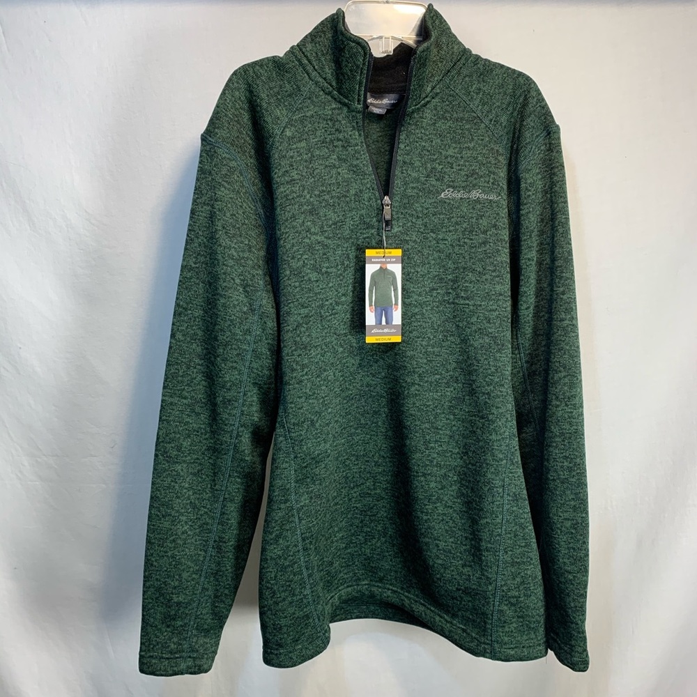 NWT Eddie Bauer Radiator Quarter Zip Fleece